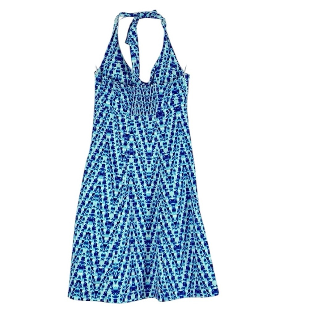ATHLETA Pack Everywhere Halter Dress Blue Size 2 - Picture 7 of 7